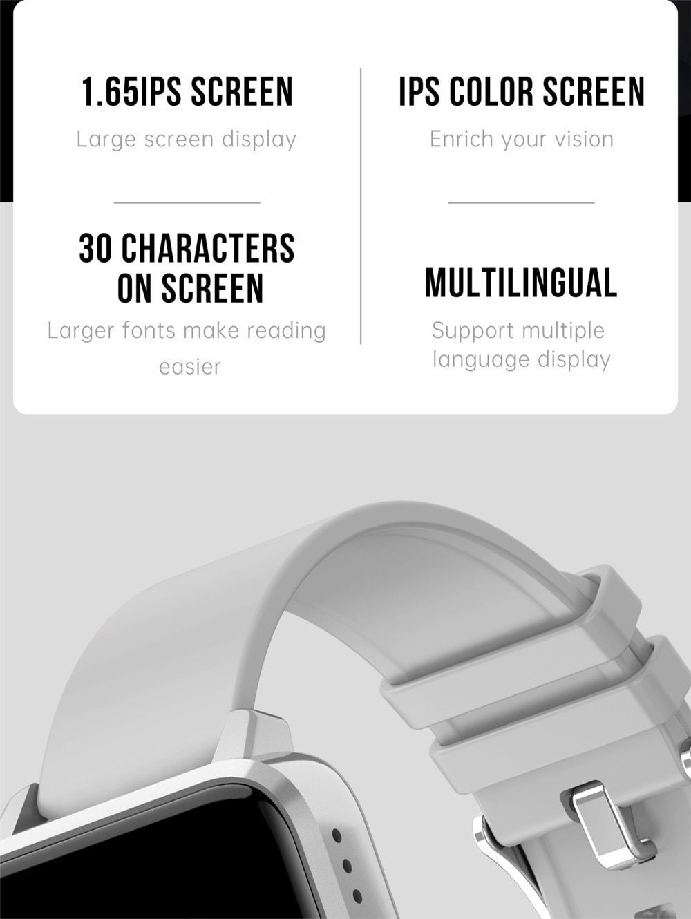 Smart Watch Men 1.65 Inch Full Touch Screen Bluetooth Call Smartwatch Women Blood Pressure Heart Rate Monitor Clock Android IOS Smart Watch Men 1.65 Inch Full Touch Screen Bluetooth Call Smartwatch Women Blood Pressure Heart Rate Monitor Clock Android IOS