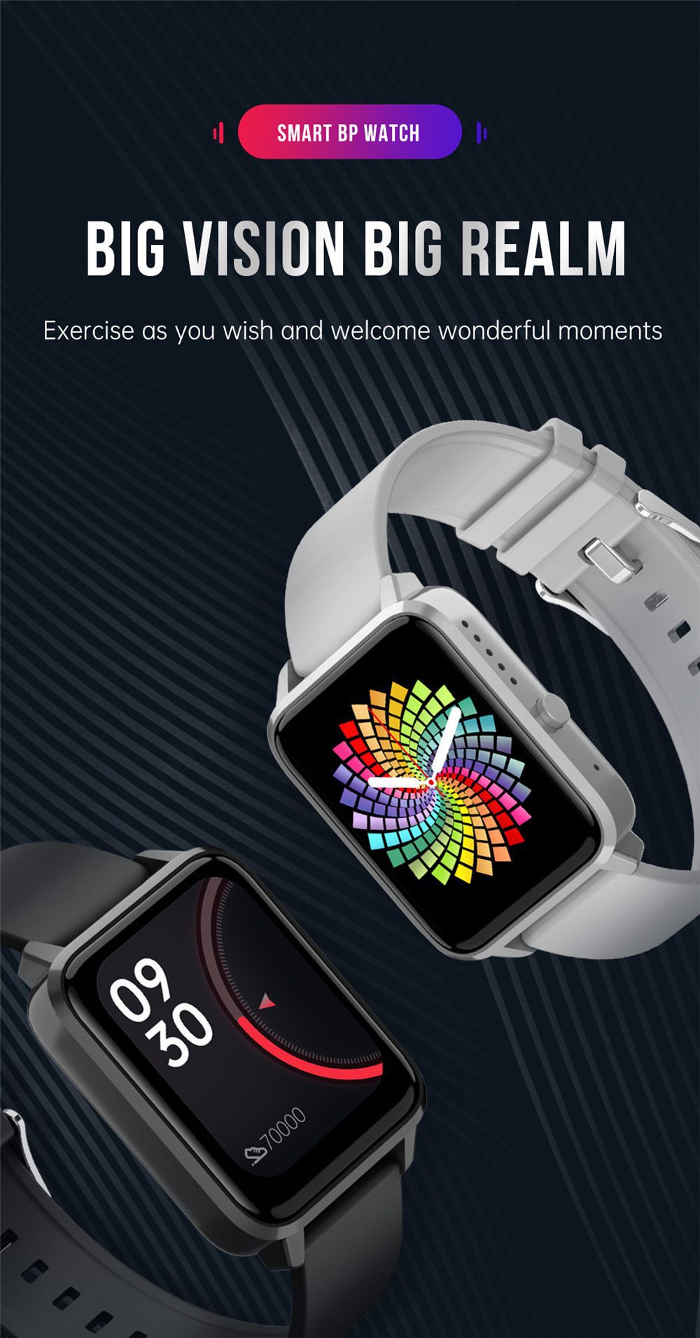 Smart Watch Men 1.65 Inch Full Touch Screen Bluetooth Call Smartwatch Women Blood Pressure Heart Rate Monitor Clock Android IOS Smart Watch Men 1.65 Inch Full Touch Screen Bluetooth Call Smartwatch Women Blood Pressure Heart Rate Monitor Clock Android IOS