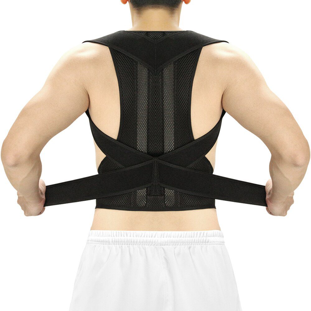Aptoco Posture Corrector Back Posture Brace Clavicle Support Stop Slouching and Hunching Adjustable Back Trainer Unisex