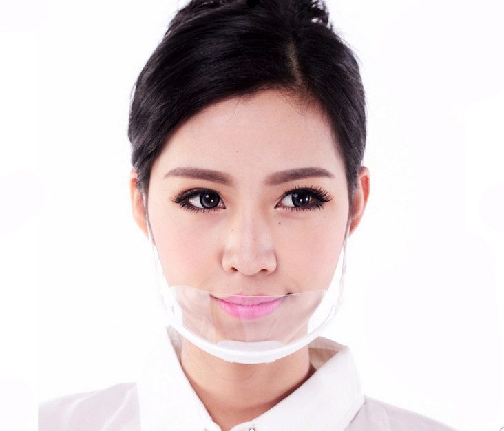 10pcs/Set Transparent Masks Permanent Anti Fog Catering Food Hotel Plastic Kitchen Restaurant Masks 10pcs/Set Transparent Masks Permanent Anti Fog Catering Food Hotel Plastic Kitchen Restaurant Masks