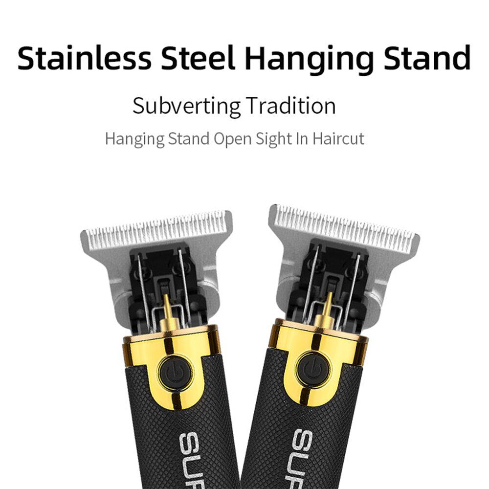 Professional Hair Clippers Barber Haircut Sculpture Cutter Rechargeable Razor Trimmer Adjustable Cordless Edge for Men