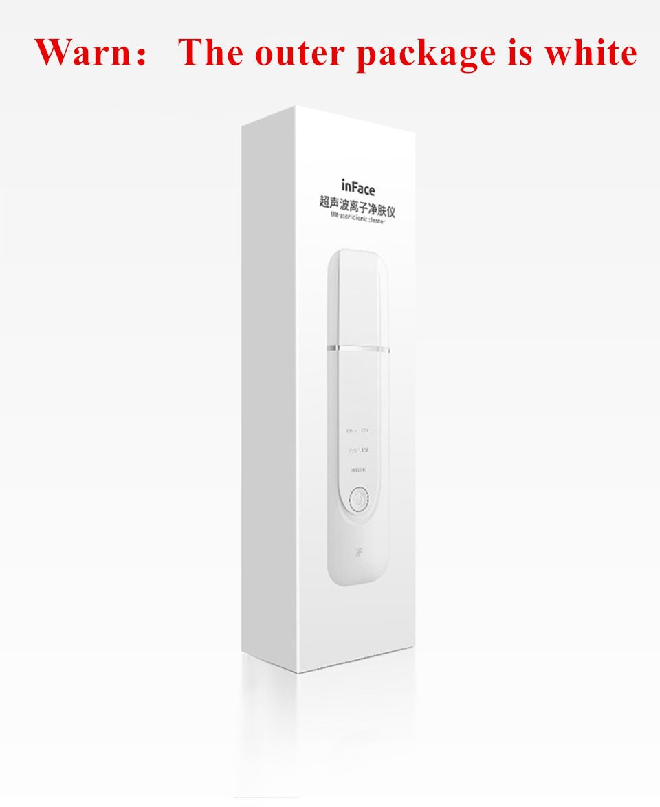 InFace Ultrasonic Facial Skin Scrubber Cleaner Ion Acne Blackhead Remover Peeling Shovel Cleaner Facial Massager Skin Care InFace Ultrasonic Facial Skin Scrubber Cleaner Ion Acne Blackhead Remover Peeling Shovel Cleaner Facial Massager Skin Care