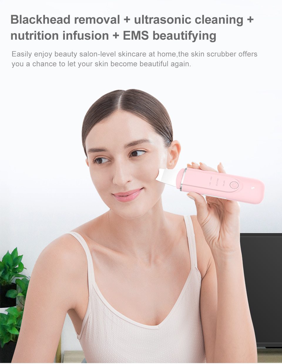 InFace Ultrasonic Facial Skin Scrubber Cleaner Ion Acne Blackhead Remover Peeling Shovel Cleaner Facial Massager Skin Care InFace Ultrasonic Facial Skin Scrubber Cleaner Ion Acne Blackhead Remover Peeling Shovel Cleaner Facial Massager Skin Care