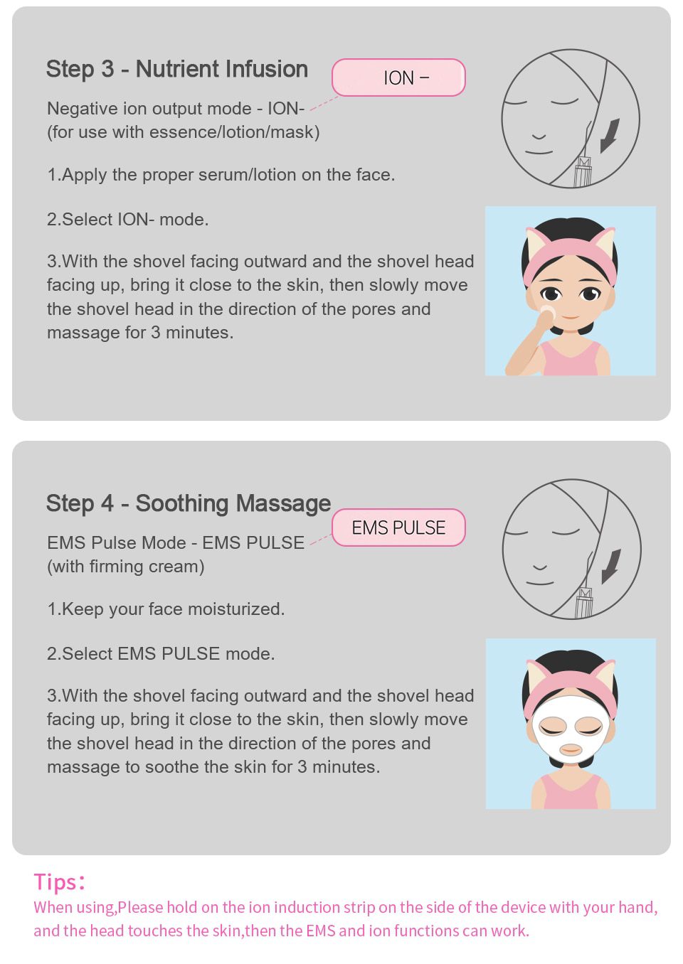 InFace Ultrasonic Facial Skin Scrubber Cleaner Ion Acne Blackhead Remover Peeling Shovel Cleaner Facial Massager Skin Care InFace Ultrasonic Facial Skin Scrubber Cleaner Ion Acne Blackhead Remover Peeling Shovel Cleaner Facial Massager Skin Care