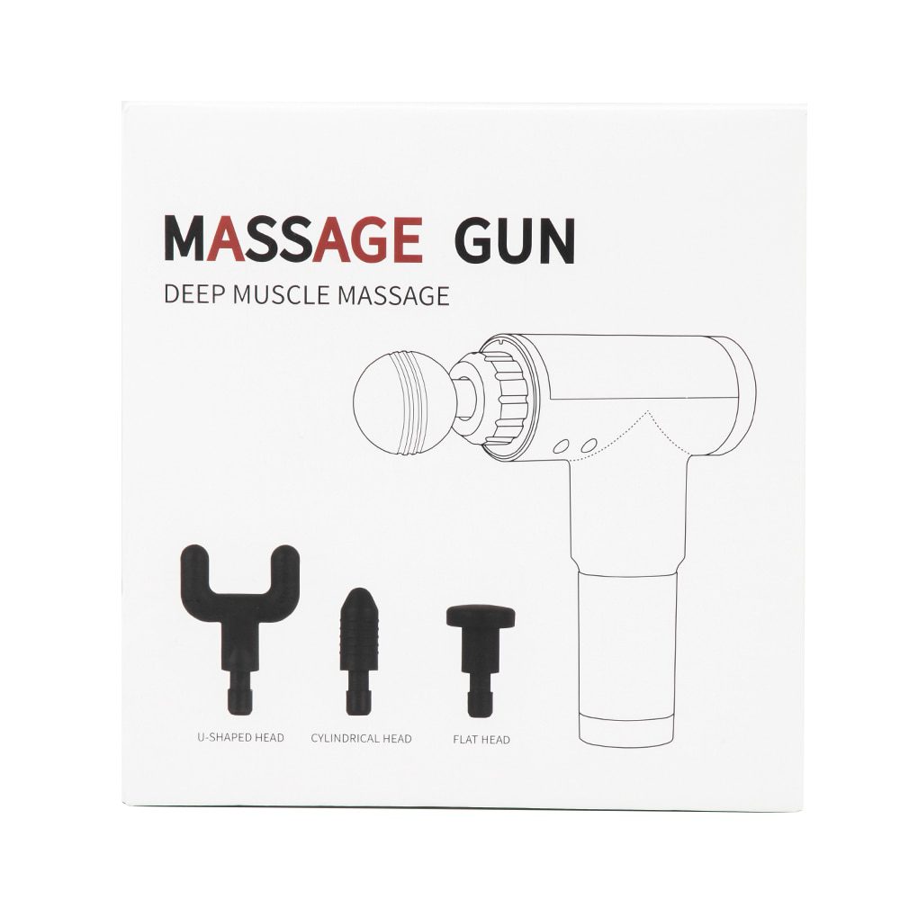 High Power Muscle Massage Gun High Speed Vibration Massager Theragun After Fitness Decompose Lactic Acid Relief Pain Relax body