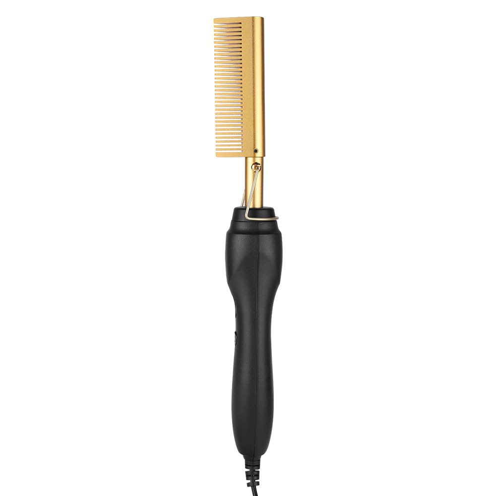 Hair Straightener Hot Heating Smooth Iron Comb Straightening Brush Multi-Function Corrugation Curling Iron Hair Curler Comb Hair Straightener Hot Heating Smooth Iron Comb Straightening Brush Multi-Function Corrugation Curling Iron Hair Curler Comb