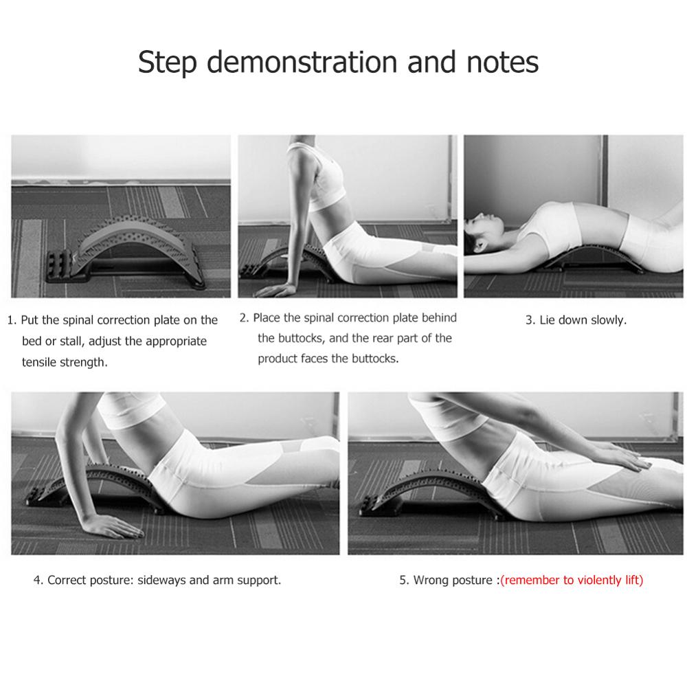 Back Massager Stretcher Equipment Massage Tools Massageador Magic Stretch Fitness Lumbar Support Relaxation Spine Pain Relief Back Massager Stretcher Equipment Massage Tools Massageador Magic Stretch Fitness Lumbar Support Relaxation Spine Pain Relief