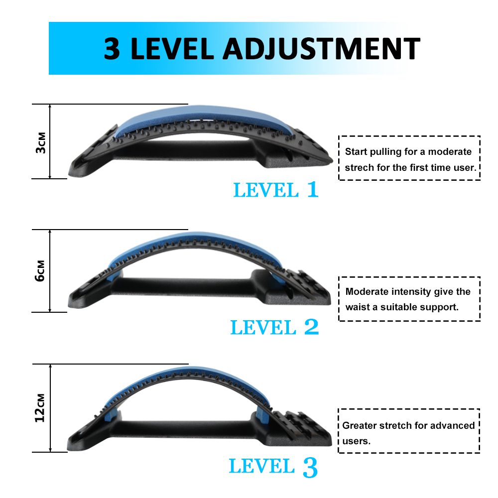 Back Massager Stretcher Equipment Massage Tools Massageador Magic Stretch Fitness Lumbar Support Relaxation Spine Pain Relief Back Massager Stretcher Equipment Massage Tools Massageador Magic Stretch Fitness Lumbar Support Relaxation Spine Pain Relief
