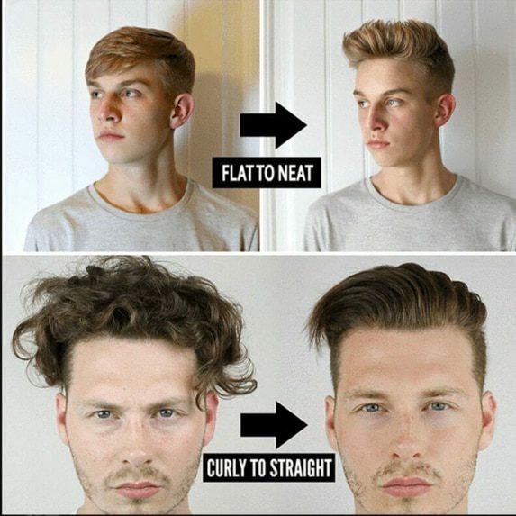 Men Beard Straightener Drop-shipping Fulfillment Hair Straightening Flat Iron Multifunctional Quick Hair Styler Ship from USA