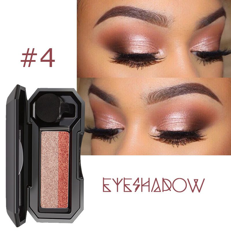 Double Color Lazy Eye Shadow Makeup Palette Glitter Palette Eyeshadow Pallete Waterproof Glitter Eyeshadow Shimmer Cosmetics Double Color Lazy Eye Shadow Makeup Palette Glitter Palette Eyeshadow Pallete Waterproof Glitter Eyeshadow Shimmer Cosmetics