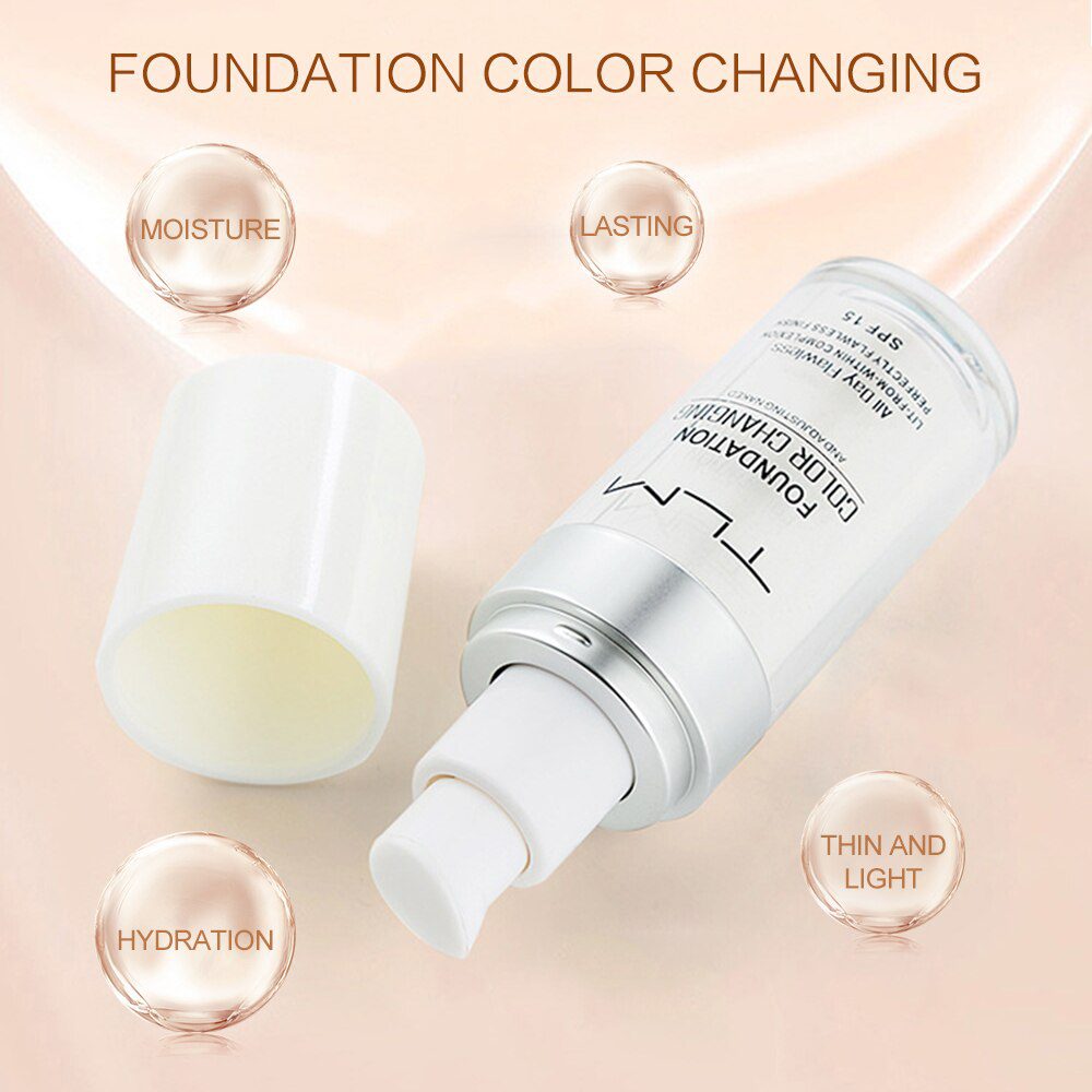 30ml Magic Concealer Color Changing Foundation TLM Makeup Skin Tone Skin Care Foundation TSLM1