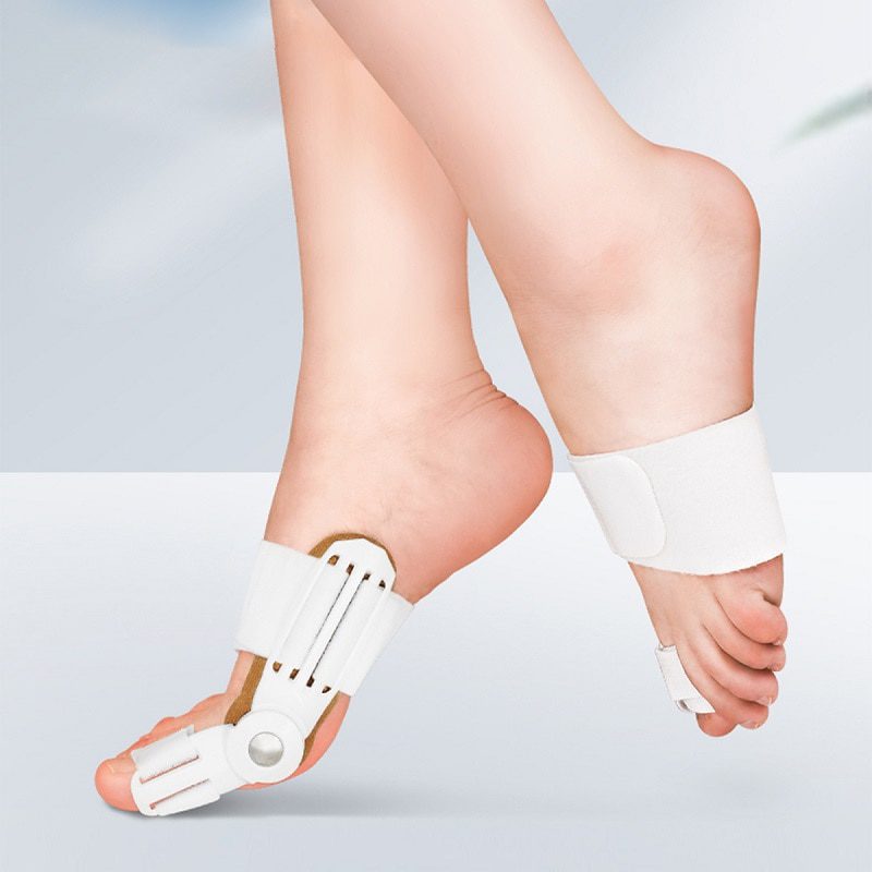 USA 2Pcs Toe Protector Feet Care Pedicure Tool Bunion Hallux Valgus Corrector Orthopedic Supplies Big Toe Splint Straightener USA 2Pcs Toe Protector Feet Care Pedicure Tool Bunion Hallux Valgus Corrector Orthopedic Supplies Big Toe Splint Straightener