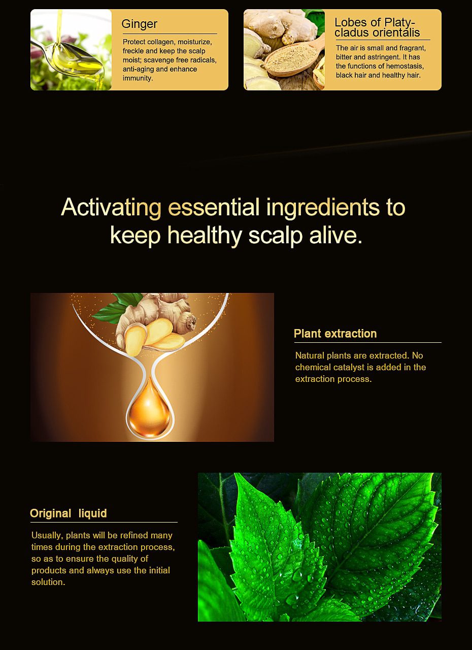 AMEIZII Andrea 20ml Ginger Extract Dense Hair Fast Sunburst Hair Growth Essence Restoration Hair Loss Liquid Serum Hair Care Oil AMEIZII Andrea 20ml Ginger Extract Dense Hair Fast Sunburst Hair Growth Essence Restoration Hair Loss Liquid Serum Hair Care Oil