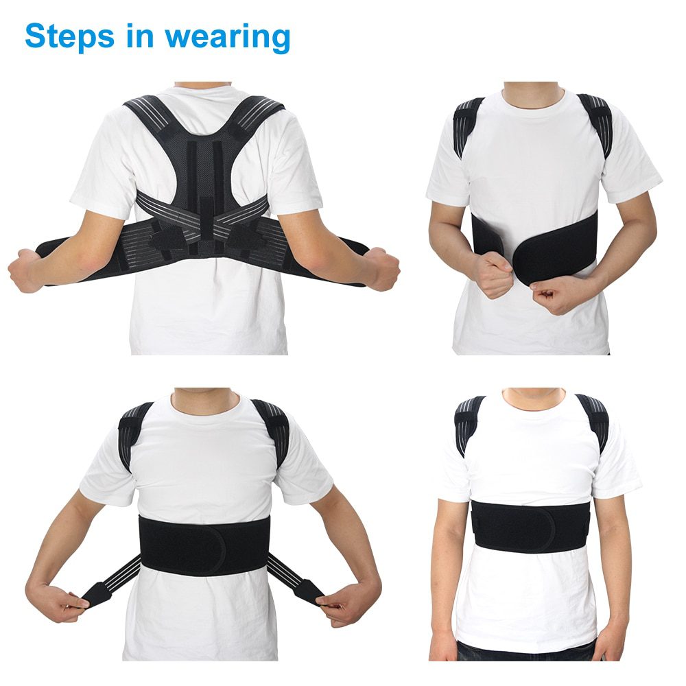 Aptoco Posture Corrector Brace Shoulder Back Support Belt for Unisex Braces & Supports Belt Shoulder Posture Dropshipping Aptoco Posture Corrector Brace Shoulder Back Support Belt for Unisex Braces & Supports Belt Shoulder Posture Dropshipping
