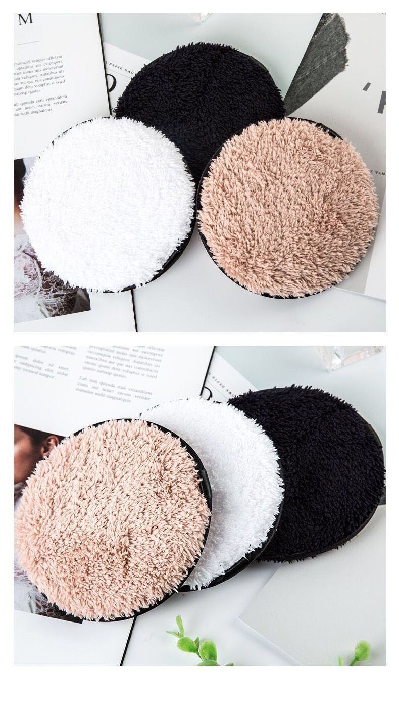 1PCS Reusable Microfiber Makeup Remover Pads Washable Cotton Pads Make Up Cleansing Puff Women Beauty Cosmetic Tools 1PCS Reusable Microfiber Makeup Remover Pads Washable Cotton Pads Make Up Cleansing Puff Women Beauty Cosmetic Tools
