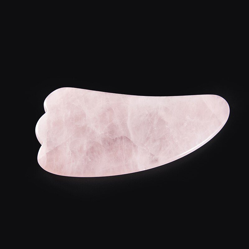 Natural Jade Gua Sha Scraper Board Massage Rose Quartz Jade Guasha Stone For Face Neck Skin Lifting Wrinkle Remover Beauty Care
