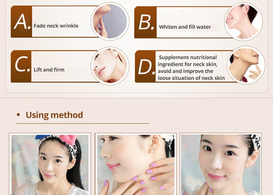 MEIKING Wrinkle Cream For Neck Whitening Moisturizing Nourishing Firming Neck Mask Skin Care Products MEIKING Wrinkle Cream For Neck Whitening Moisturizing Nourishing Firming Neck Mask Skin Care Products