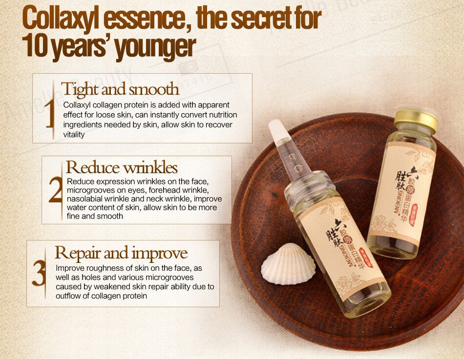 MEIKING Collagen Essence Oil Face Serum Repair Skin Care Anti Aging Anti Wrinkle Acne Treatment Whitening Moisturizer MEIKING Collagen Essence Oil Face Serum Repair Skin Care Anti Aging Anti Wrinkle Acne Treatment Whitening Moisturizer