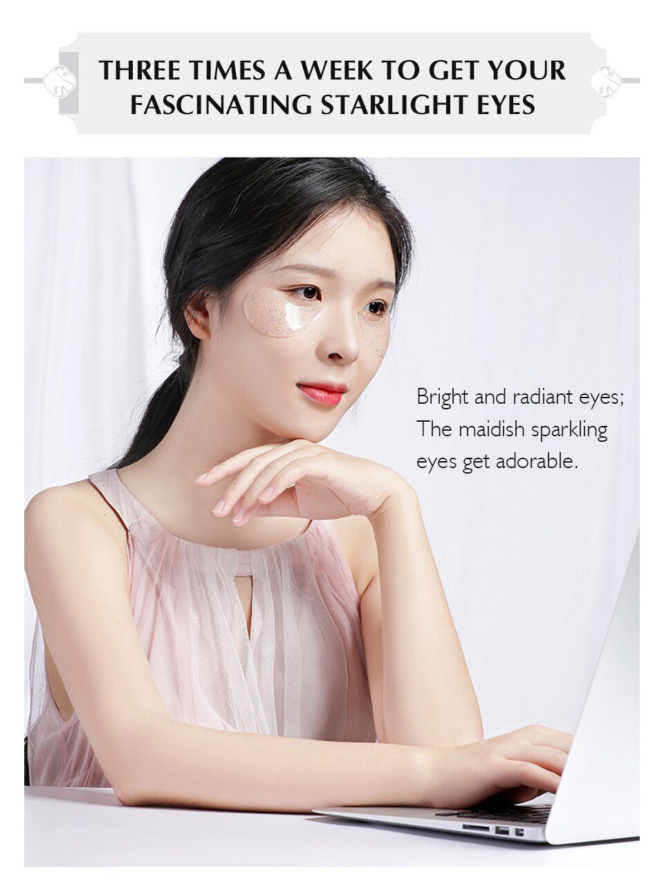 MEIKING Eye Patches 60 Pcs Hyaluronic Acid Nicotinamide Remover Dark Circles Anti-wrinkle Mask Under The Eyes Of Korea MEIKING Eye Patches 60 Pcs Hyaluronic Acid Nicotinamide Remover Dark Circles Anti-wrinkle Mask Under The Eyes Of Korea
