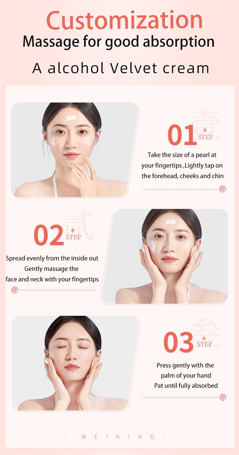 MEIKING Retinol Facial Cream Moisturizing Anti-aging Nicotinamide Whitening Skin Care Products Vitamin A Cream And Mask For Face