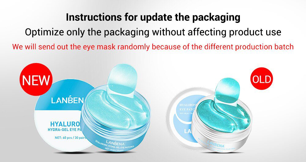 LANBENA Eye Mask Collagen Eye Patch Skin Care Hyaluronic Acid Gel Moisturizing Retinol Anti Aging Remove Dark Circles Eye Bag LANBENA Eye Mask Collagen Eye Patch Skin Care Hyaluronic Acid Gel Moisturizing Retinol Anti Aging Remove Dark Circles Eye Bag