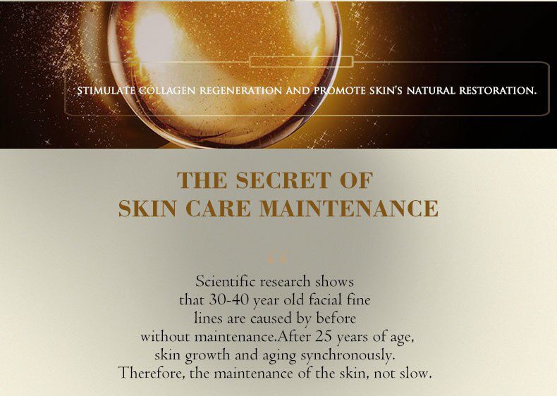 ARTISCARE Vitamin C Serum+Six Peptides Serum 24K Gold+Hyaluronic Acid Serum Anti-Aging Moisturizing Skin Care Whitening Brighten