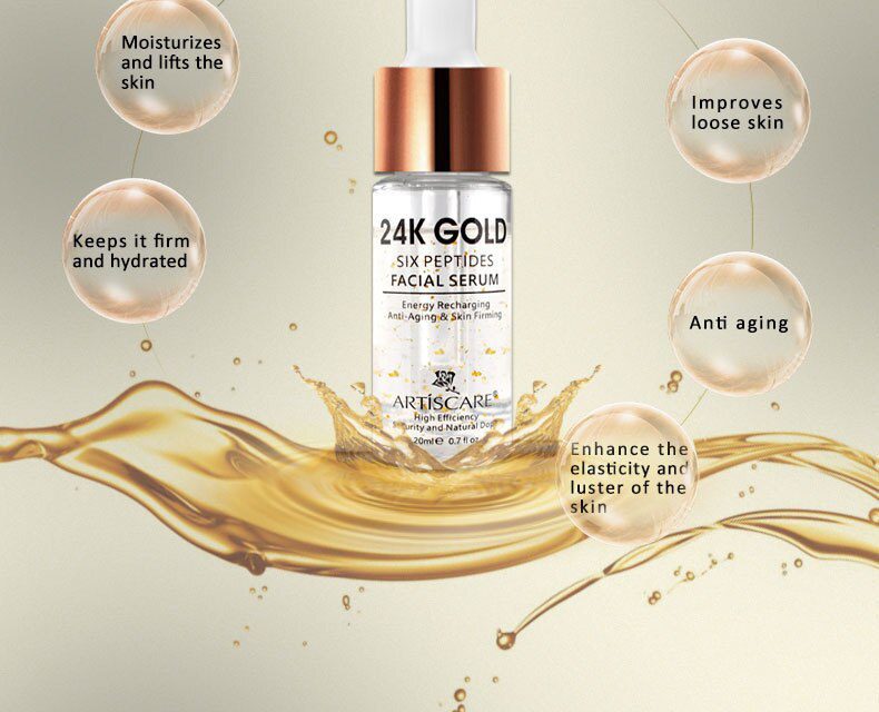 ARTISCARE Nicotinamide + Platinum + 24k Gold Six Peptides Essence 3pcs/lot Anti Wrinkles & Whitening Serum for Face Care Cream ARTISCARE Nicotinamide + Platinum + 24k Gold Six Peptides Essence 3pcs/lot Anti Wrinkles & Whitening Serum for Face Care Cream