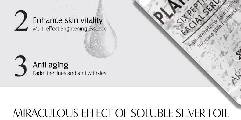 ARTISCARE Nicotinamide + Platinum + 24k Gold Six Peptides Essence 3pcs/lot Anti Wrinkles & Whitening Serum for Face Care Cream ARTISCARE Nicotinamide + Platinum + 24k Gold Six Peptides Essence 3pcs/lot Anti Wrinkles & Whitening Serum for Face Care Cream