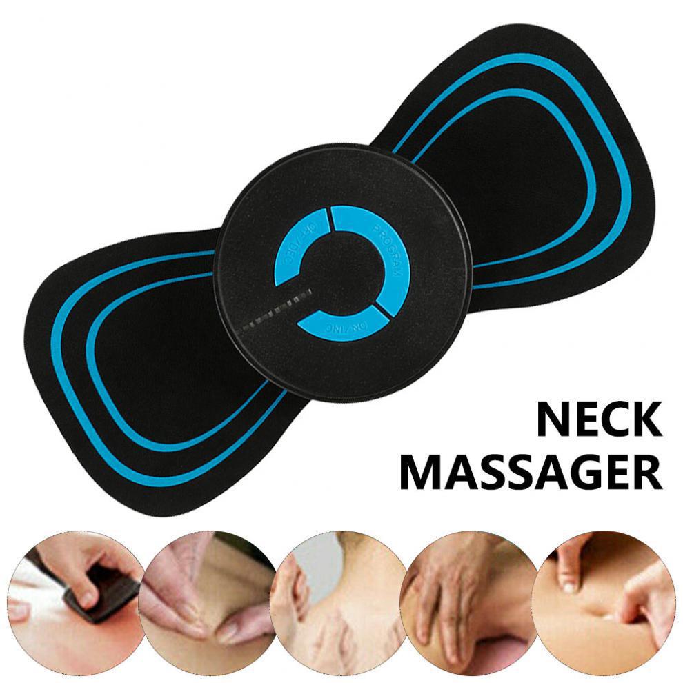 Portable Neck Massager Mini Electric Convenient Intelligent Cervical Massage Stickers Meridian Muscle Relief Pain Portable Neck Massager Mini Electric Convenient Intelligent Cervical Massage Stickers Meridian Muscle Relief Pain