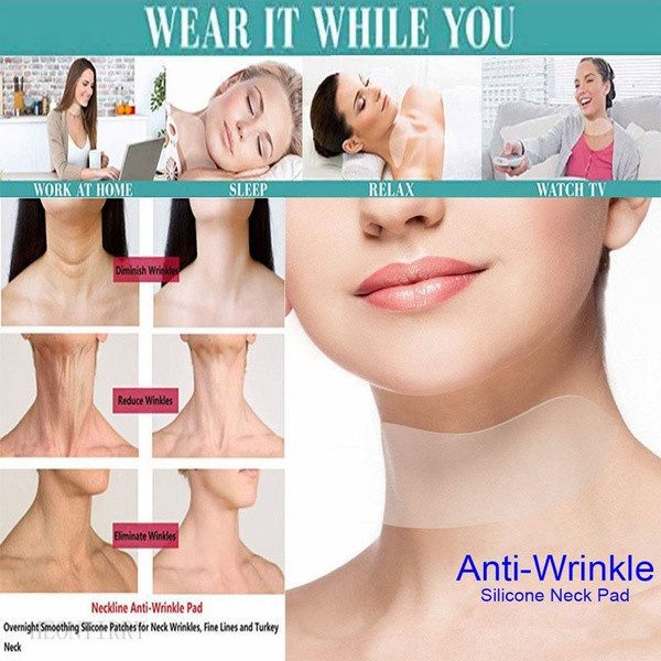 Reusable Anti Wrinkle Neck Pad Silicon Transparent Anti Microgroove Removal Neck Sticker Skin Care Silica Gel Patch Facial Care Reusable Anti Wrinkle Neck Pad Silicon Transparent Anti Microgroove Removal Neck Sticker Skin Care Silica Gel Patch Facial Care