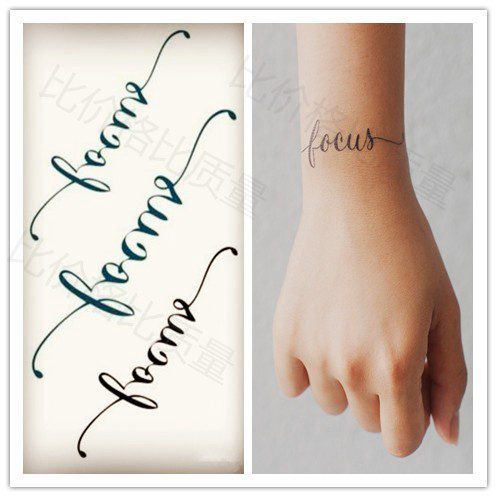 Waterproof Temporary Tattoo Sticker Neck Black Word Angel Devil Bull Cross English Letters Flash Tatoo Fake Tatto for Woman Men Waterproof Temporary Tattoo Sticker Neck Black Word Angel Devil Bull Cross English Letters Flash Tatoo Fake Tatto for Woman Men