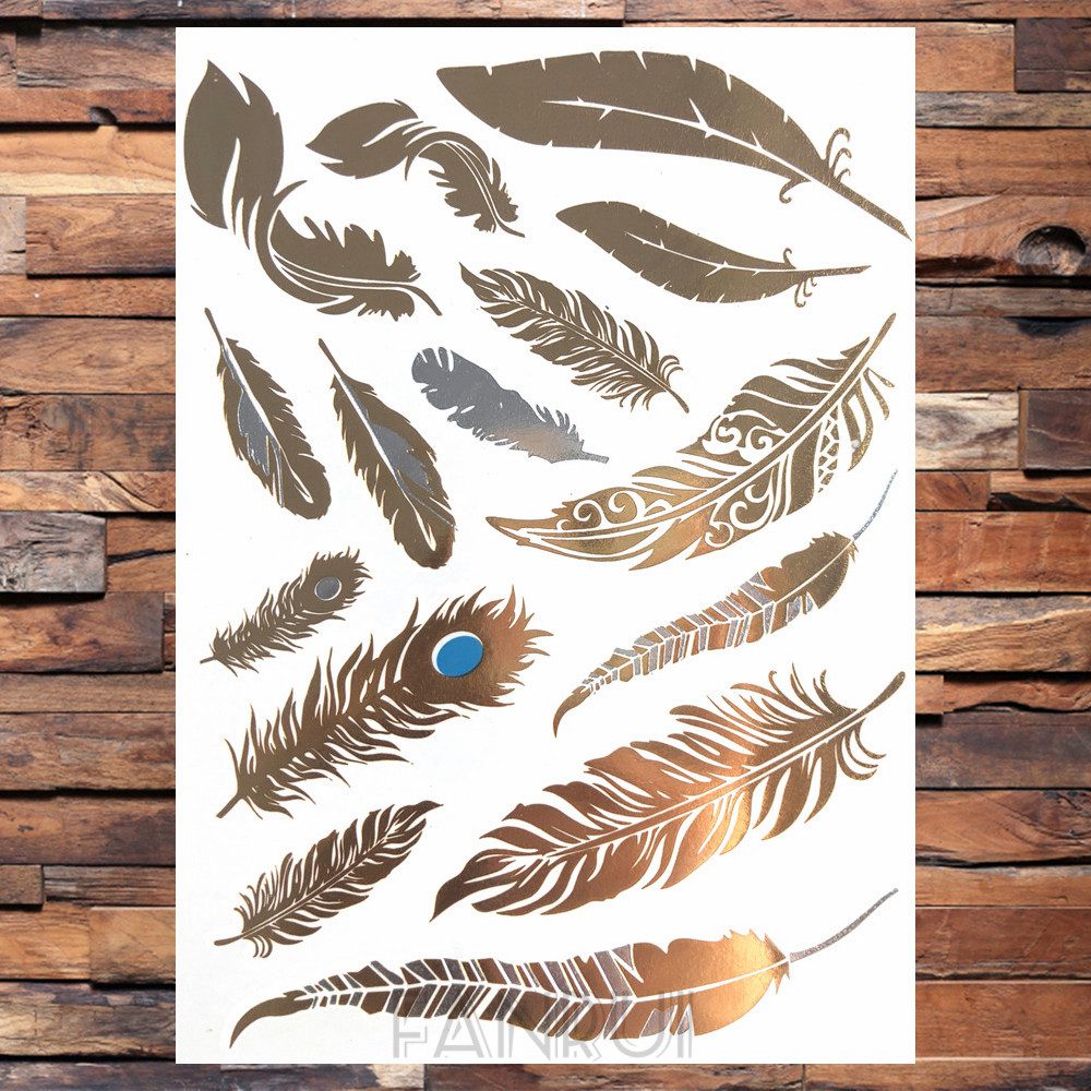 Sexy Sun Moon Star Temporary Tattoo Women Party Body Arm Art Fake Flash Tatoos Gold Metallic Tattoo Stickers Girl Bracelet Wrist Sexy Sun Moon Star Temporary Tattoo Women Party Body Arm Art Fake Flash Tatoos Gold Metallic Tattoo Stickers Girl Bracelet Wrist