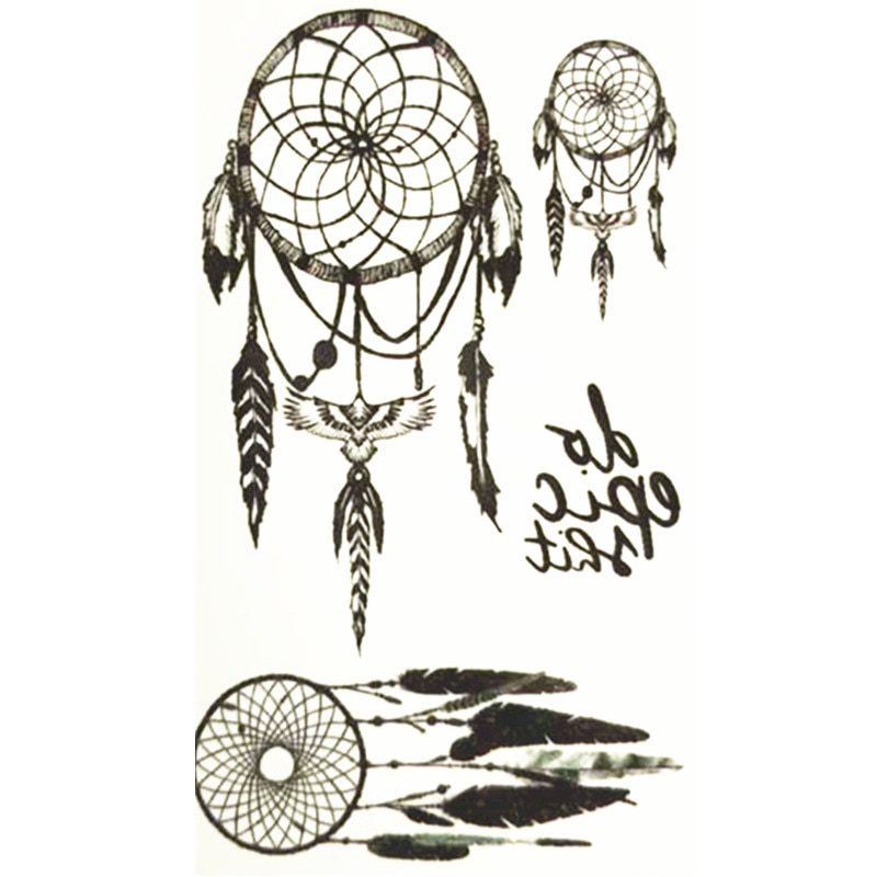 10x6cm Temporary Small Cute Fashion Tattoo Seagull And Feathers 10x6cm Temporary Small Cute Fashion Tattoo Seagull And Feathers