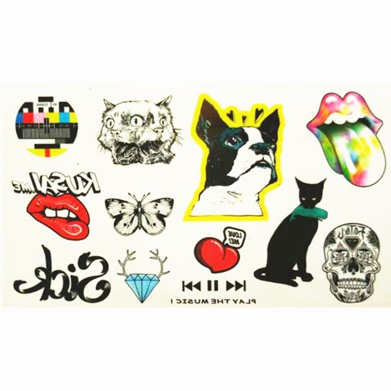 10x6cm Temporary Small Cute Fashion Tattoo Seagull And Feathers 10x6cm Temporary Small Cute Fashion Tattoo Seagull And Feathers