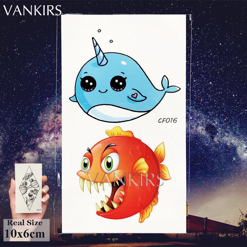 3D Watercolor Dogs Unicorn Cartoon Tattoos Stickers Women Ear Neck Art Tattoo Temporary Cute Kids In Bulk Tatoos Waterproof Fake 3D Watercolor Dogs Unicorn Cartoon Tattoos Stickers Women Ear Neck Art Tattoo Temporary Cute Kids In Bulk Tatoos Waterproof Fake