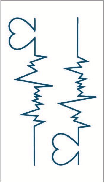 SHNAPIGN Heartbeat Flash Tattoo Hand Sticker 10.5*6cm Small Waterproof Henna Beauty Temporary Body Sticker Art FREE SHIPPING