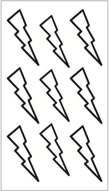 SHNAPIGN Lightning Flash Tattoo Hand Sticker 10.5*6cm Small Waterproof Henna Beauty Temporary Body Sticker Art FREE SHIPPING