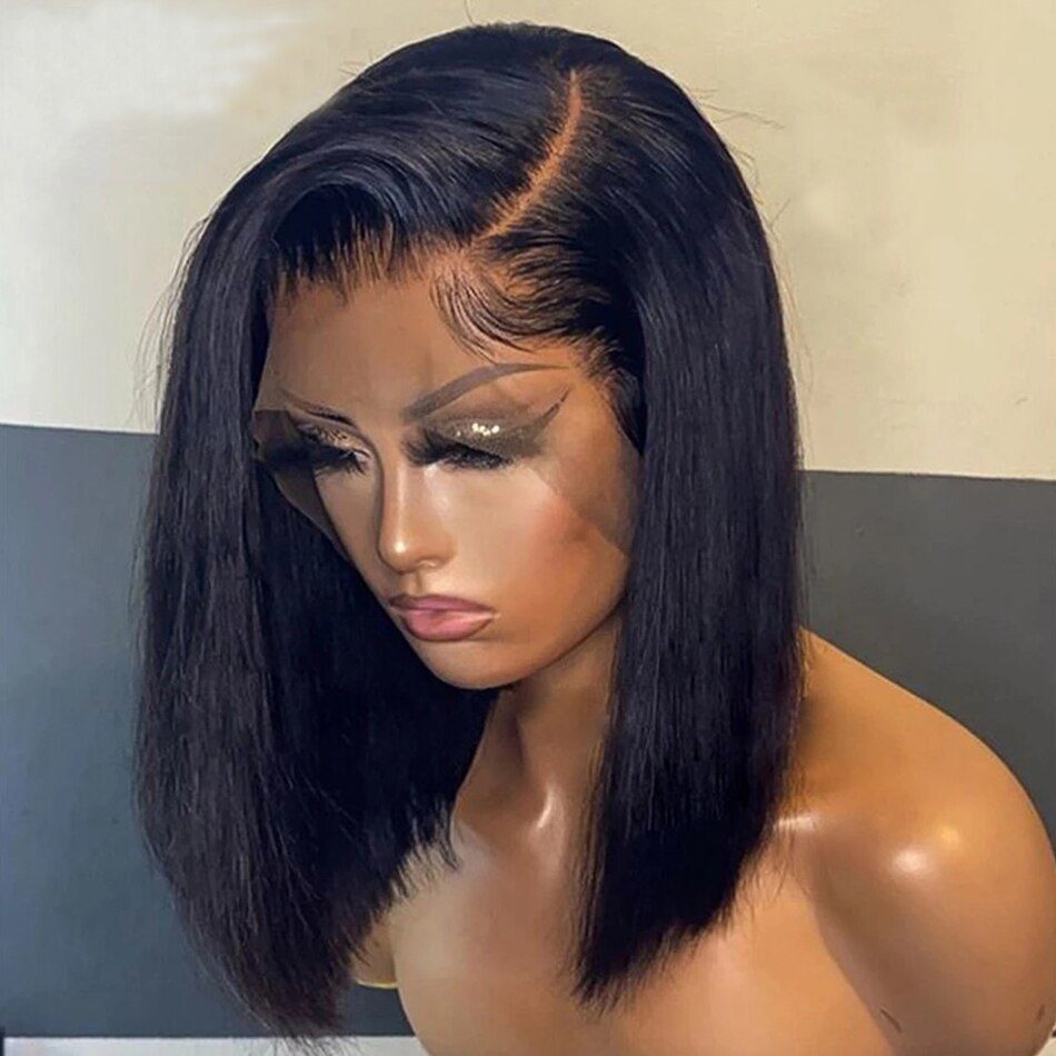 Bob Wig Bone Straight Bob Wig Lace Front Human Hair Wigs For Women HD Transparent Lace Frontal Wig Glueless Wig Human Hair 180% Bob Wig Bone Straight Bob Wig Lace Front Human Hair Wigs For Women HD Transparent Lace Frontal Wig Glueless Wig Human Hair 180%