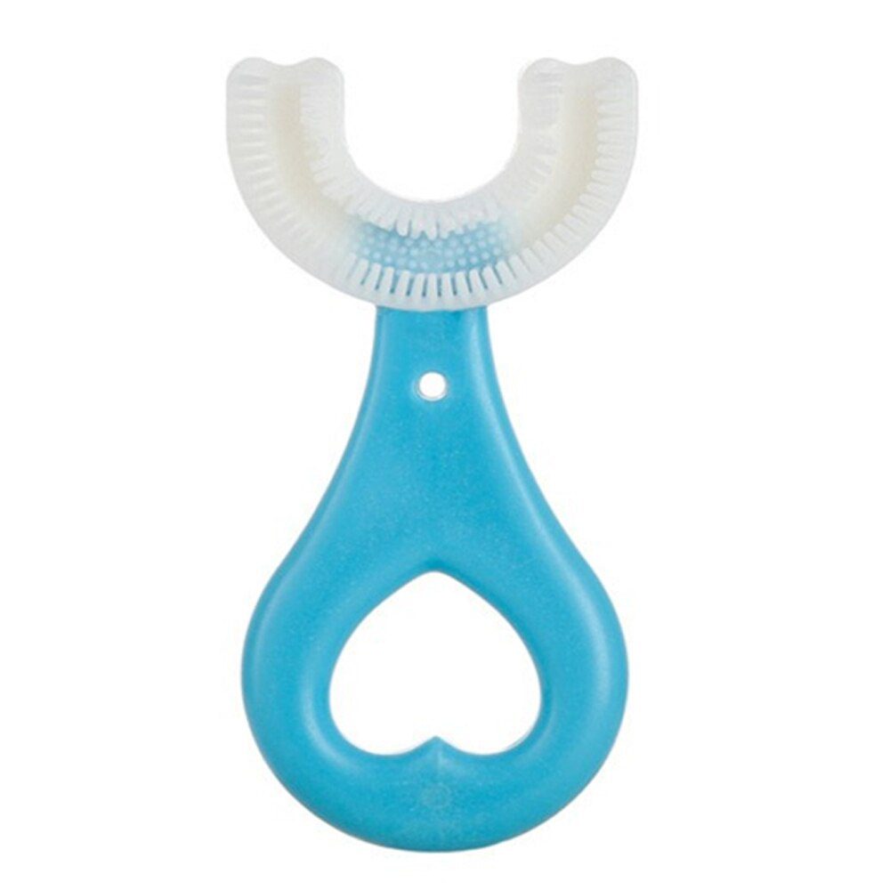 Toothbrush Children 360 Degree U-shaped Child Toothbrush Teethers Brush Silicone Kids Teeth Oral Care Cleaning