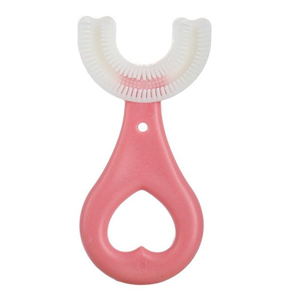 Toothbrush Children 360 Degree U-shaped Child Toothbrush Teethers Brush Silicone Kids Teeth Oral Care Cleaning