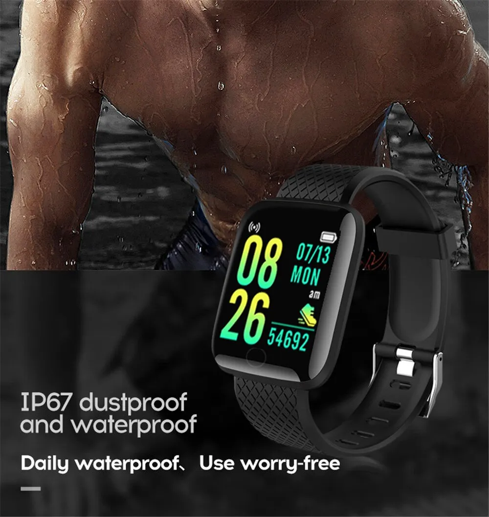 116plu Real Stepcount Smart Watch Multi Function Step Connected Smart Watch For Men And Women Suitable For And Android 116plu Real Stepcount Smart Watch Multi Function Step Connected Smart Watch For Men And Women Suitable For And Android