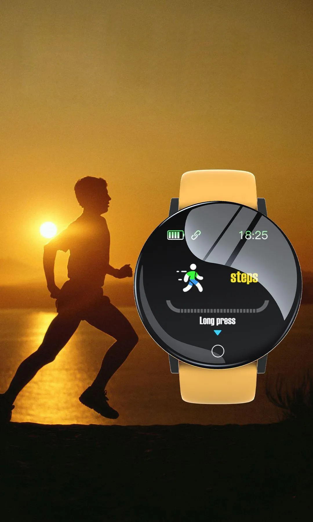B41 Real Stepcount Smart Watch Multi Function Step Connected Smart Watch For Men And Women Suitable For And Android