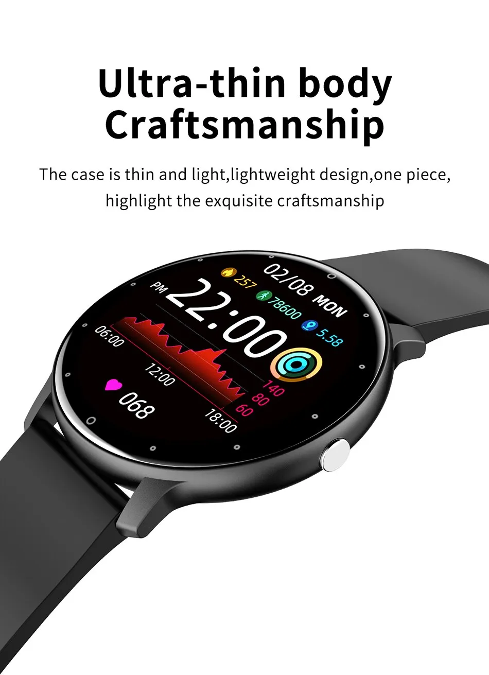 LIGE Smart Watch Men Women Full Touch Screen Sport Fitness Watch Man IP67 Waterproof Bluetooth For Android IOS Smartwatch Men LIGE Smart Watch Men Women Full Touch Screen Sport Fitness Watch Man IP67 Waterproof Bluetooth For Android IOS Smartwatch Men
