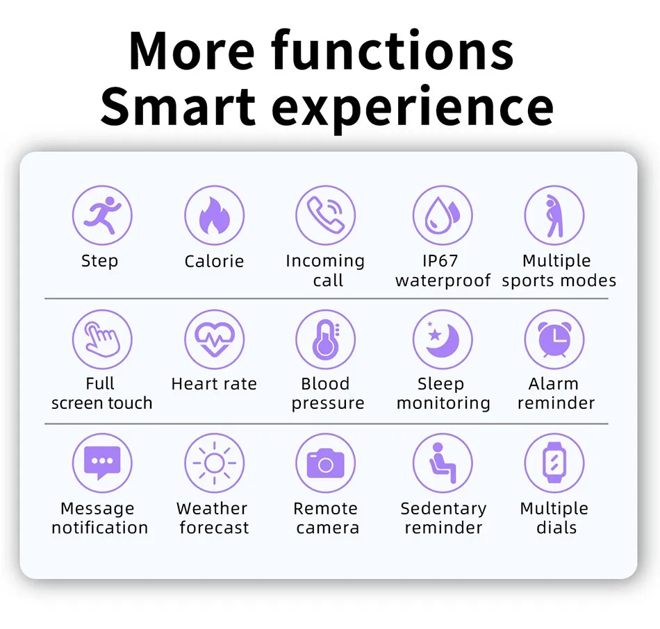 LIGE Smart Watch Men Women Full Touch Screen Sport Fitness Watch Man IP67 Waterproof Bluetooth For Android IOS Smartwatch Men LIGE Smart Watch Men Women Full Touch Screen Sport Fitness Watch Man IP67 Waterproof Bluetooth For Android IOS Smartwatch Men