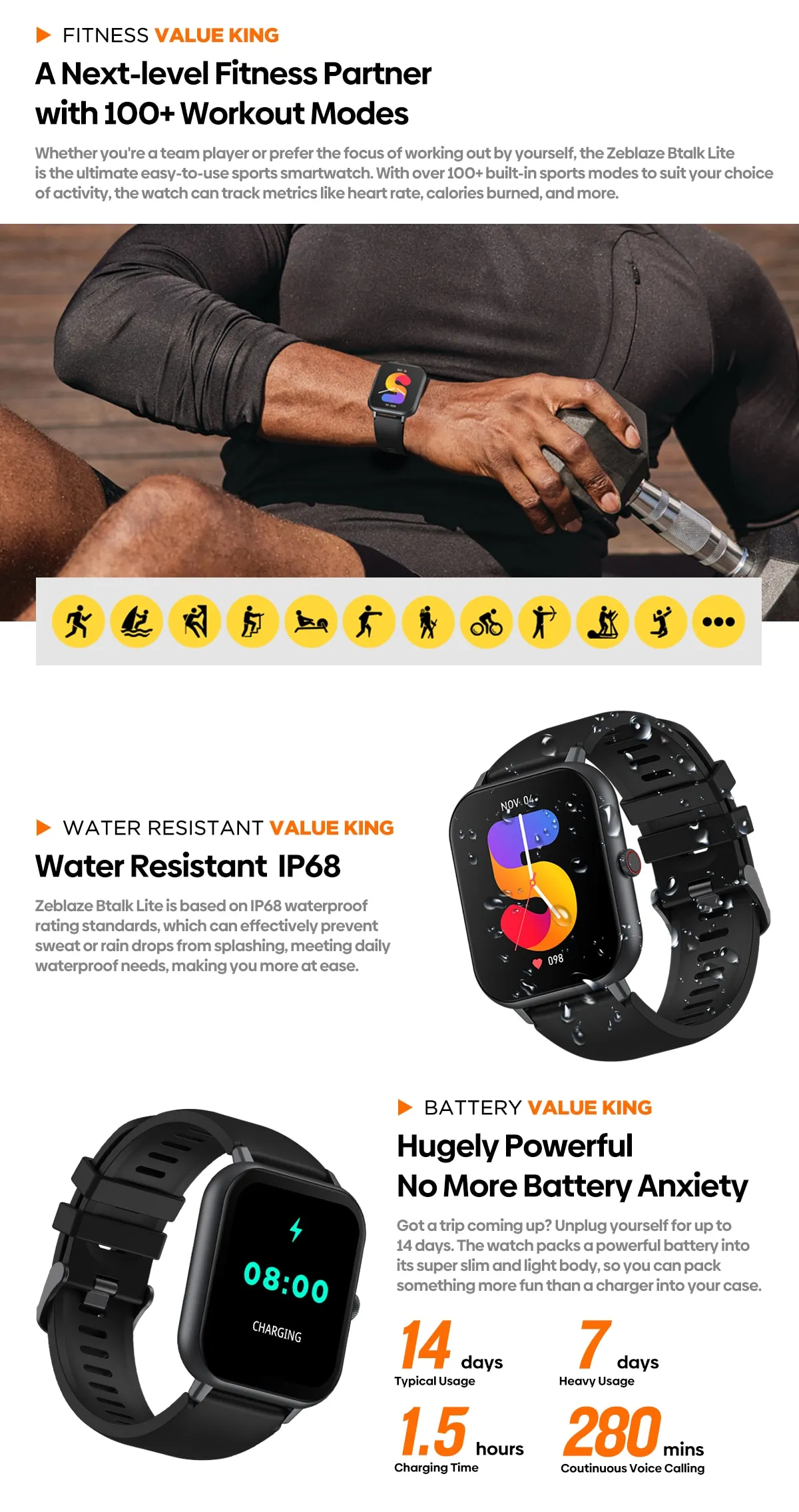 Zeblaze Btalk Lite Voice Calling Smart Watch Health Sport Monitoring Smart Notifications Voice Assistant Smartwatch Men Zeblaze Btalk Lite Voice Calling Smart Watch Health Sport Monitoring Smart Notifications Voice Assistant Smartwatch Men