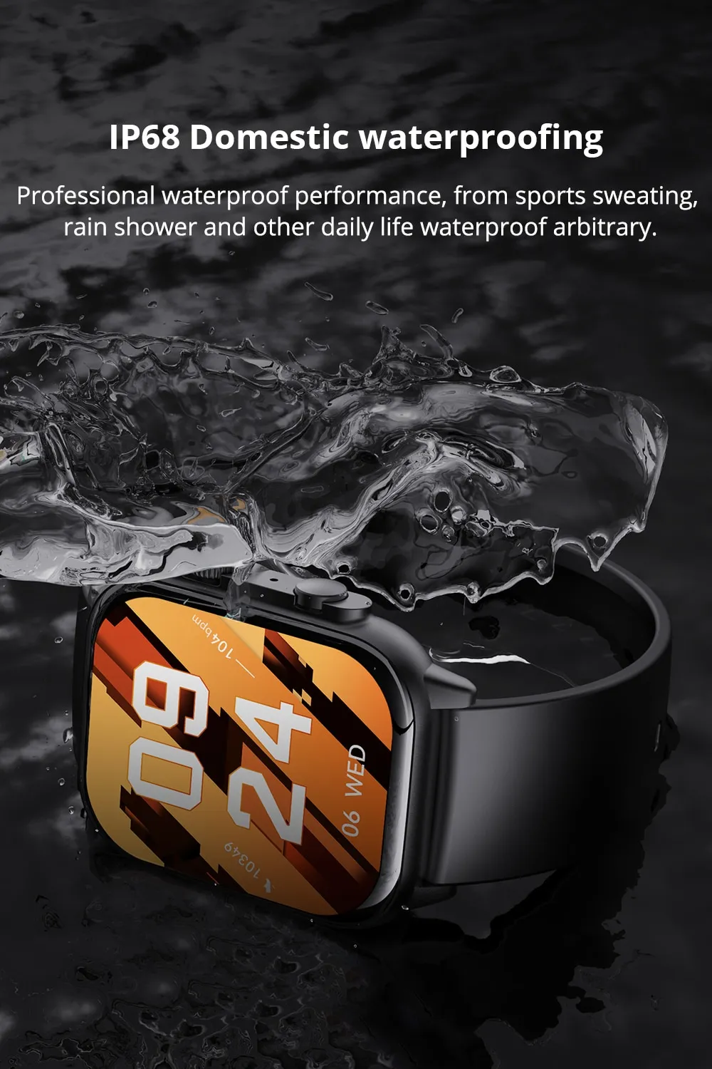 COLMI C81 2.0 Inch AMOLED Smartwatch Support AOD 100 Sports Modes IP68 Waterproof Smart Watch Men Women PK Ultra Series 8 COLMI C81 2.0 Inch AMOLED Smartwatch Support AOD 100 Sports Modes IP68 Waterproof Smart Watch Men Women PK Ultra Series 8