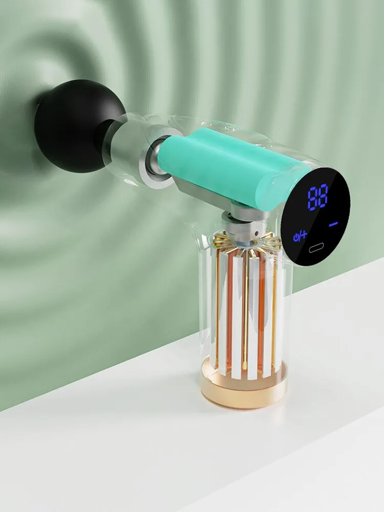 Multi Mode Of Mini Fascia Guns According To Muscle Relaxation Massage Vibrating Massage Instrument Body Pain Relieves Fitness 3C Multi Mode Of Mini Fascia Guns According To Muscle Relaxation Massage Vibrating Massage Instrument Body Pain Relieves Fitness 3C