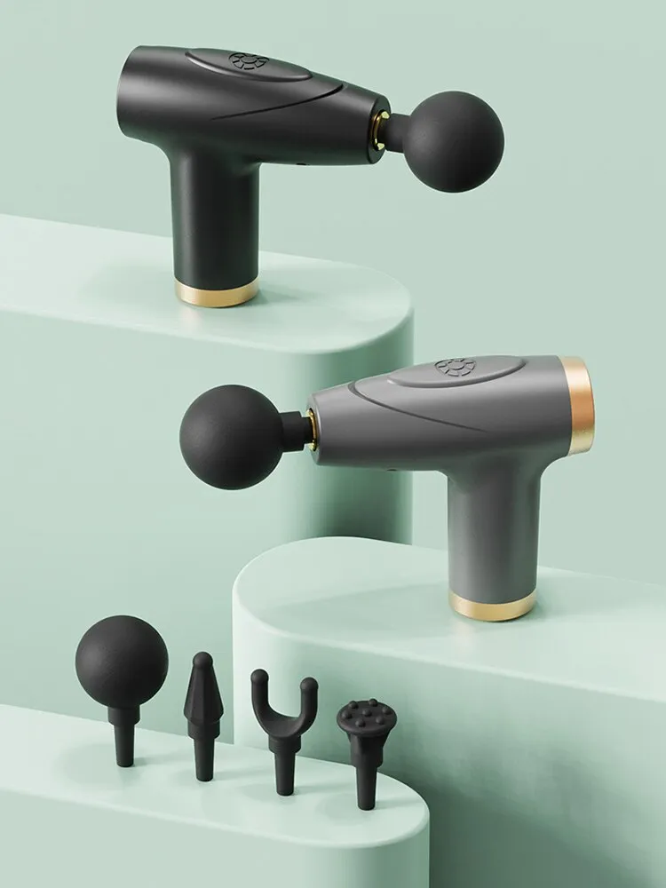 Multi Mode Of Mini Fascia Guns According To Muscle Relaxation Massage Vibrating Massage Instrument Body Pain Relieves Fitness 3C Multi Mode Of Mini Fascia Guns According To Muscle Relaxation Massage Vibrating Massage Instrument Body Pain Relieves Fitness 3C