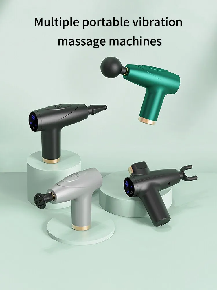 Multi Mode Of Mini Fascia Guns According To Muscle Relaxation Massage Vibrating Massage Instrument Body Pain Relieves Fitness 3C Multi Mode Of Mini Fascia Guns According To Muscle Relaxation Massage Vibrating Massage Instrument Body Pain Relieves Fitness 3C