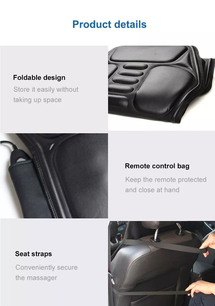 KLASVSA Electric Back Massager Massage Chair Cushion Heating Vibrator Car Home Office Lumbar Neck Mattress Pain Relief KLASVSA Electric Back Massager Massage Chair Cushion Heating Vibrator Car Home Office Lumbar Neck Mattress Pain Relief